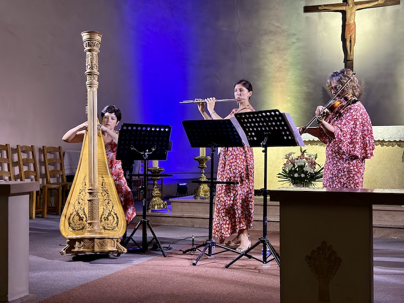 Trio Nota Femina, église de Gardanne, Journées du Patrimoine