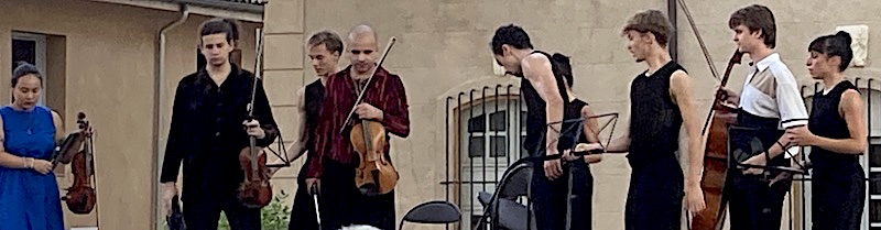 Aix en Juin / spectacle Cézanne/ Jas de Bouffan © M.C.