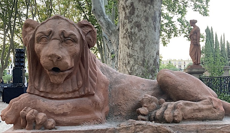 Parc de la bastide du Jas de Bouffan © M.C.