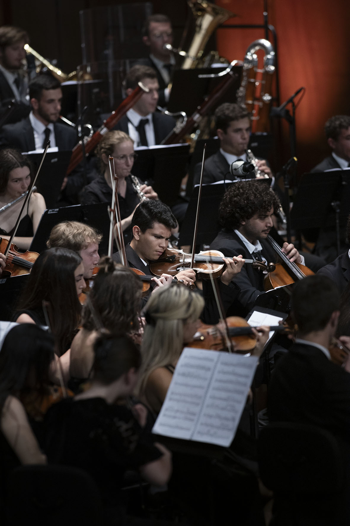 Concert de l’Orchestre des Jeunes de la Méditerranée sous la direction d’Evan Rogister le lundi 21 juillet 2025 au Grand Théâtre de Provence. Soprano : Amina Edris. Festival d’Aix-en-Provence. Photographies de Vincent Beaume.