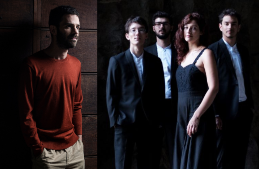 Adam Laloum / Quatuor Hanson © Julien Benhamou