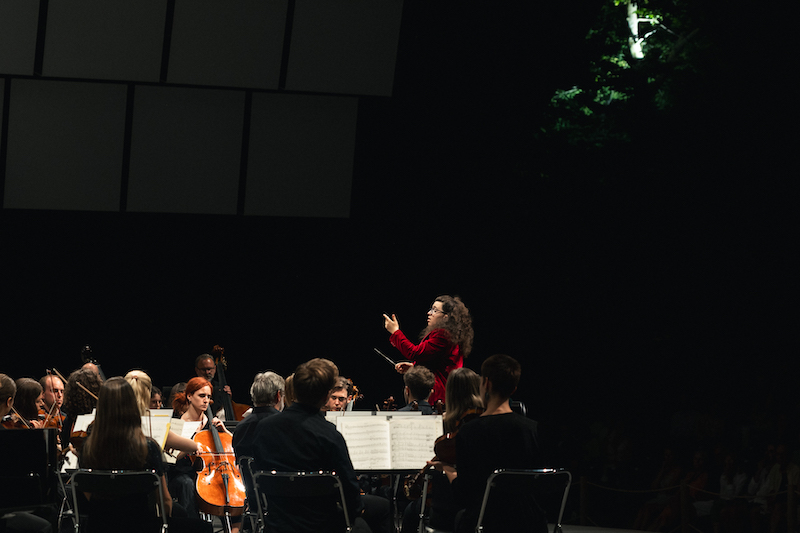 Marie-Ange Nguci/ Sinfonia Varsovia/ La Roque 2025 © Valentine Chauvin