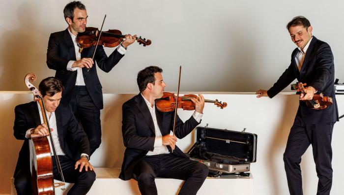 Quatuor Modigliani © Stephanie Lacombe