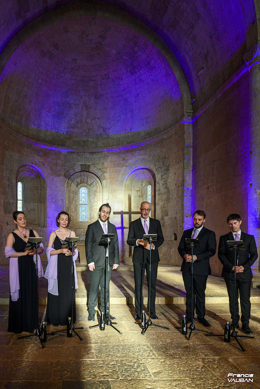 Soror mea/ Voix Animées/ abbaye du Thoronet/ 23-08-2025 © Francis Vauban