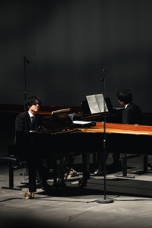 Yunchan Lim & Minsoo Sohn / La Roque d'Anthéron 2025 © Valentine Chauvin