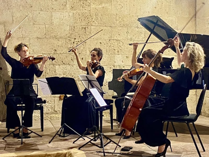 Quatuor Hernani / © Festival Quatuors du Luberon
