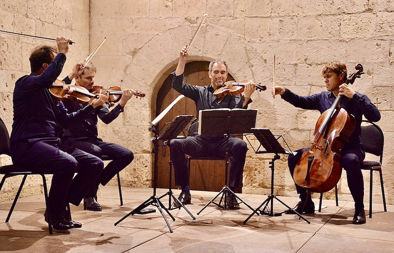 Quatuor Modigliani © Festival les Quatuors du Luberon