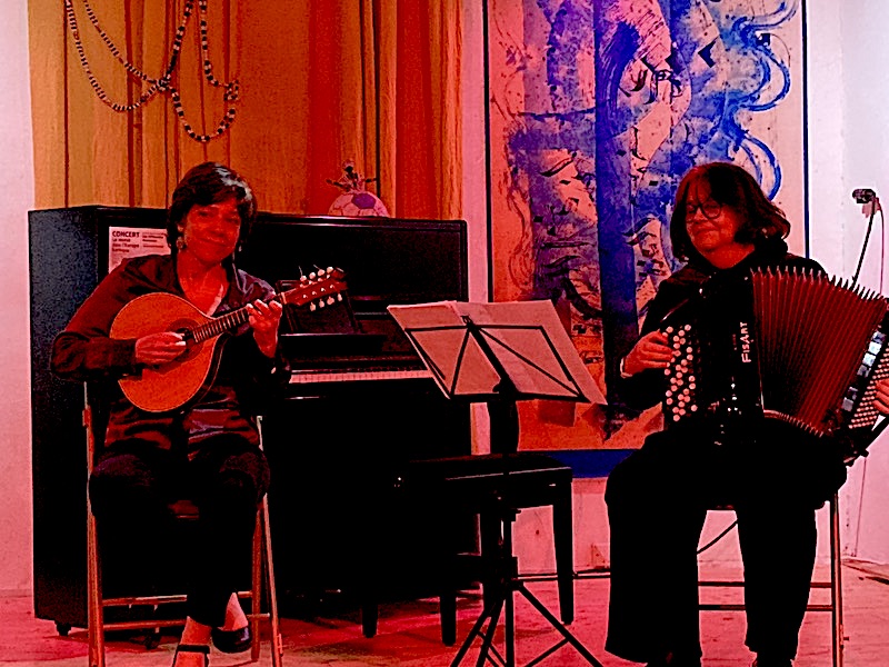 Claire Luzi et Karine Huet/MUS'iterranée 2026  © M.C.