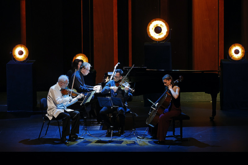 Gidon Kremer, violon. Maxim Rysanov, alto. Luka Coetzee, violoncelle. Mikhaïl Pletnev, piano. Grand Théâtre de Provence. Aix-en-Provence. 06/04/2026. Photo Caroline Doutre / Festival de Pâques