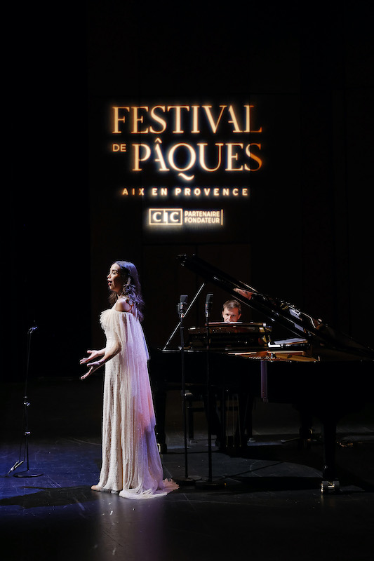 Nadine Sierra, soprano. Bryan Wagorn, piano. Grand Théâtre de Provence. Aix-en-Provence. 07/04/2026. Photo Caroline Doutre / Festival de Pâques