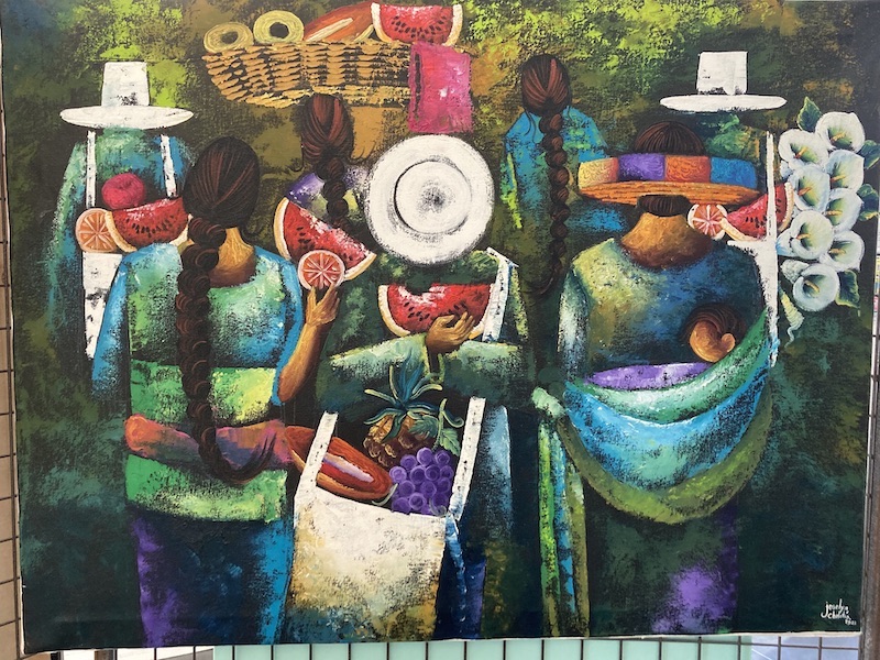 Hispanorama/ tableau de Joselyn Cholotio © MC
