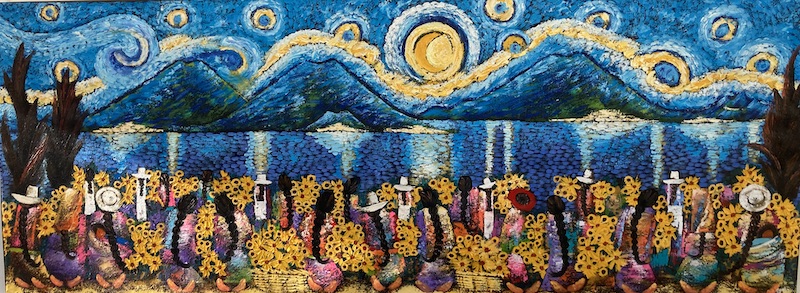 Hispanorama/ tableau de Joselyn Cholotio © MC