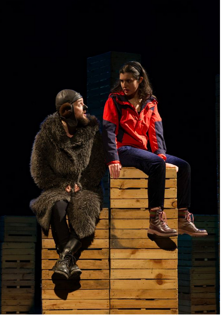 Thélonius et Lola, Serge Kribus / Agnès Régolo/ Photo de répétition © Fred Saurel