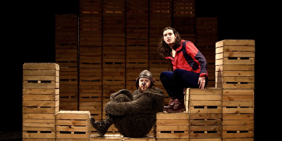 Thélonius et Lola, Serge Kribus / Agnès Régolo/ Photo de répétition © X-D.R.