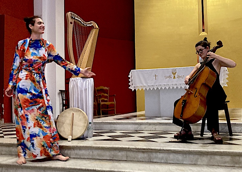 Fanny Perrier-Rochas et Éléonore Pernet le 13 juin 2026 aux Festivalines en l'église de L'Estaque © MC
